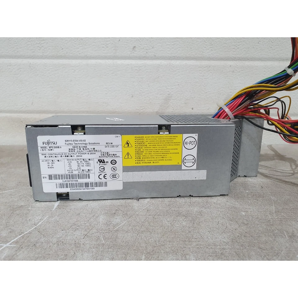 Fujitsu NPS-250MB A Switching Power Supply 250 Watt for Esprimo E400 Desktop PC - Image 2 of 4