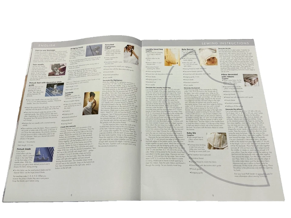 Pfaff Start To Sew Nostalgia Kit - Brand New!! - Image 3 of 4