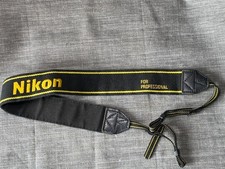 Nikon Camera Strap For Professional Used Embroidered Text