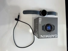 Garmin Venu 2 GPS Smartwatch Health Fitness, Slate/Graphite