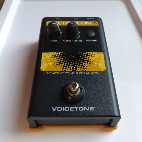 TC Helicon Voicetone T1 Adaptive Tone & Dinamics Vocal Effect Pedal Japan Import - Picture 20 of 24