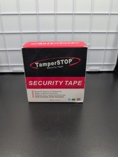 TamperStop Security Tape Sealed Evidence 1" X 55 Yards