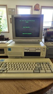 1985 PC Leading Edge Model DC2011, NAP LE Monitor, LE DC-2014 Blue Alps KB