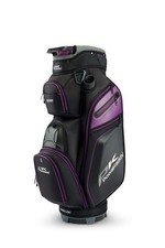 Image of Powakaddy Edge Cart Bag Black/Purple 14 Way Top