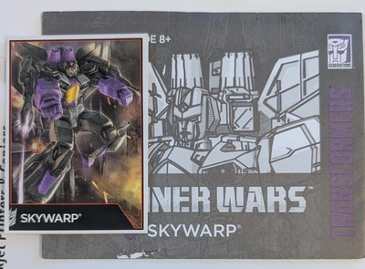 Transformers Combiner Wars SKYWARP Bio card Manual