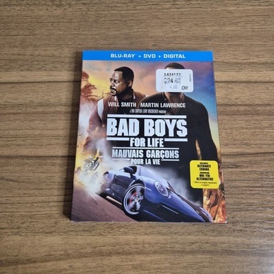 Bad Boys for Life (Blu-ray + DVD, 2020) W/ Slipcover - Will Smith - No Code 