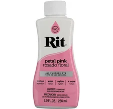 Rit All Purpose Dye, Petal Pink, 8 fl oz