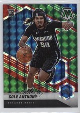 2020-21 Panini Mosaic Rookie Choice Red & Green Prizm Cole Anthony #207 5ub