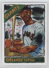 2022 Topps Spotlight 70 II By Andy Friedman Orlando Cepeda (1966 Topps) HOF 0c6