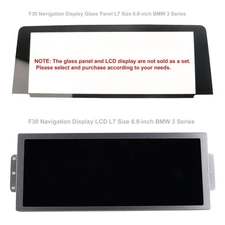 8.8in  2012-2017 BMW 3 4 Series  L7 CID Navigation LCD Display+Glass panel Scree