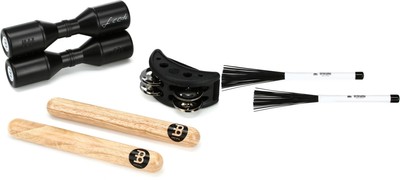 Meinl Percussion PP-1 + Meinl Stick & Brush SB304 Value Bundle