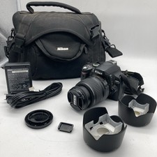 Nikon D40 Digital SLR Camera Kit w/ 18-55MM VR Lens Memory And 2 Battery Incld.