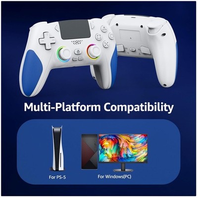 Programmable Gaming Controller for PS-5/PC, Dual Vibration