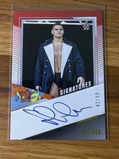 2022 Panini WWE Gunther NXT Autograph 42/ 49