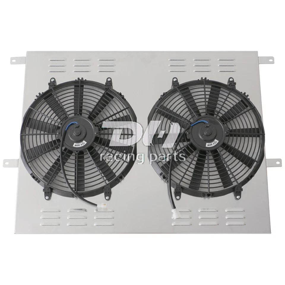 Cubierta de aluminio + ventilador para Ford F250 350 F59 Super Duty 1983-1996 94 7,3 L V8 diésel Foto 2 de 4