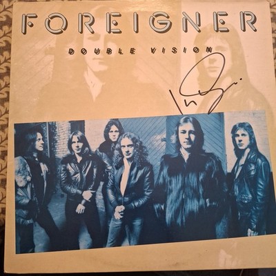 FOREIGNER ''DOUBLE VISION'' VINYL LP 1978 VG+