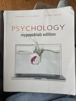 Psychology Mypsychlab Edition Instructor's Review Ciccarelli & Meyer Hardcover