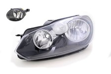 Scheinwerfer Halogen passend für VW Golf VI 5K1 AJ5 517 08-13 H7 H15 Li. + Nebel