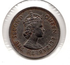 1957 Fiji 1 Shilling (595)