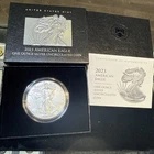 2023-W Burnished American Silver Eagle with OGP & COA! 1 Oz .999 Silver!