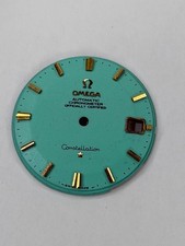 Vintage Omega Constellation Automatic Chronometer Dial – Turquoise Blue