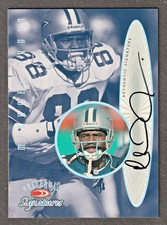 Michael Irvin 1999 Preferred Autograph Dallas Cowboys HOFer Perfect On Card Auto