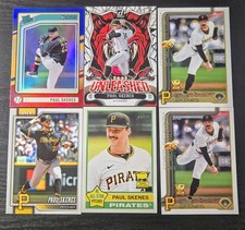 Paul Skenes - '24 Red & Blue, Unleashed, NL All-Star, '26 Series One, '25 RC AS