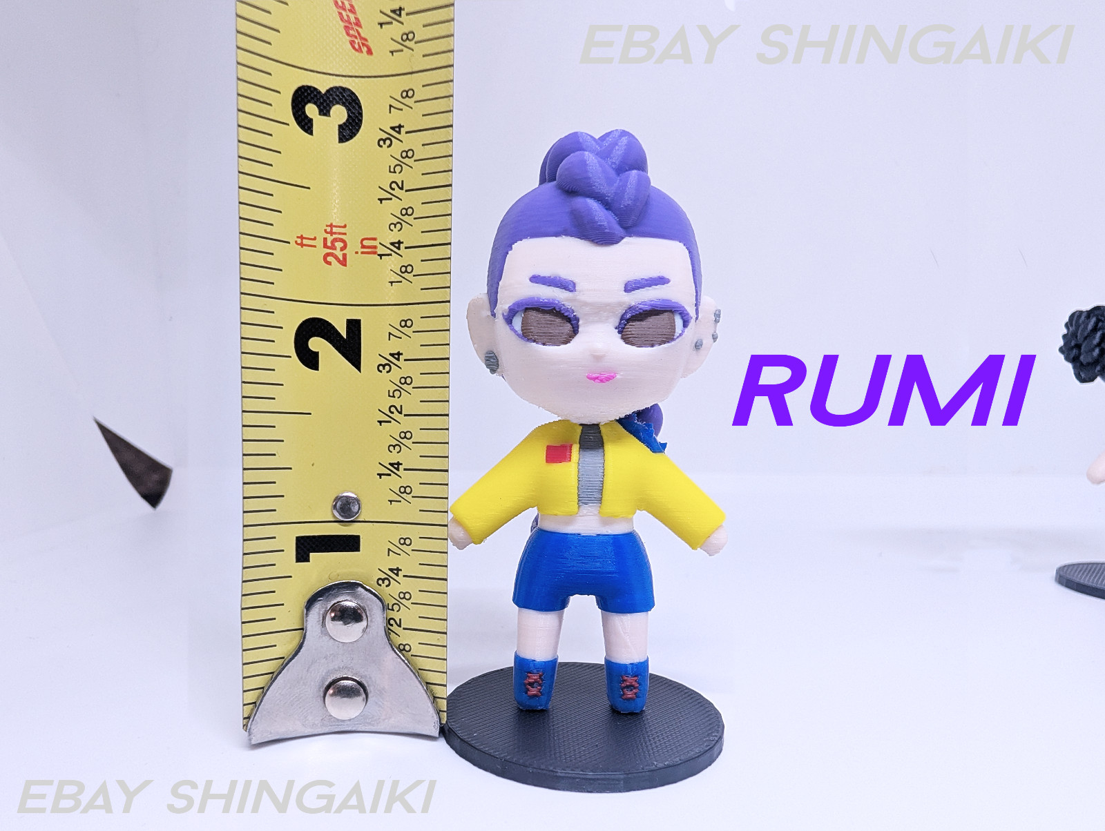 KPop Demon Hunters HUNTR/X Rumi Mira Zoey Chibi 3D Print PLA Huntrix Idol Figure