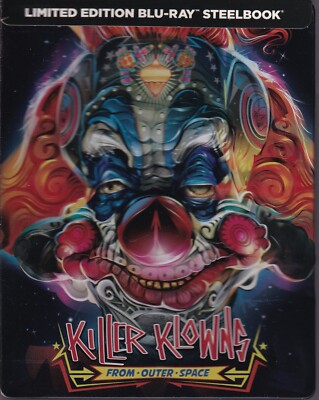 Killer Klowns from Outer Space (Blu-ray, 2018, Limited Edition SteelBook) [i2]