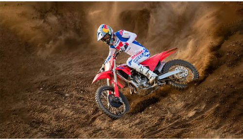 Honda CRF450R Plastic Kit 2013-2016 CRF250R 2014-2017 Acerbis Red/White MX - Picture 5 of 7