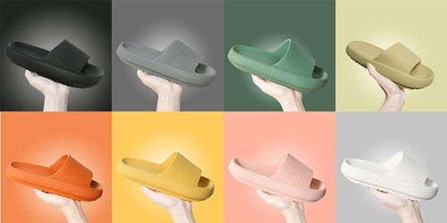 Men Women Slippers Eva Soft Sandal Leisure Cloud Indoor Bathroom Anti-slip Thick - Picture 3 of 12