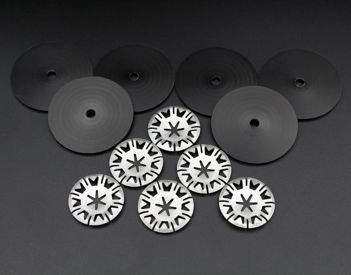 10 Sets Hitzeschutzblech Reparatursatz - Klemmscheiben & Clips Für VW, Audi, Seat