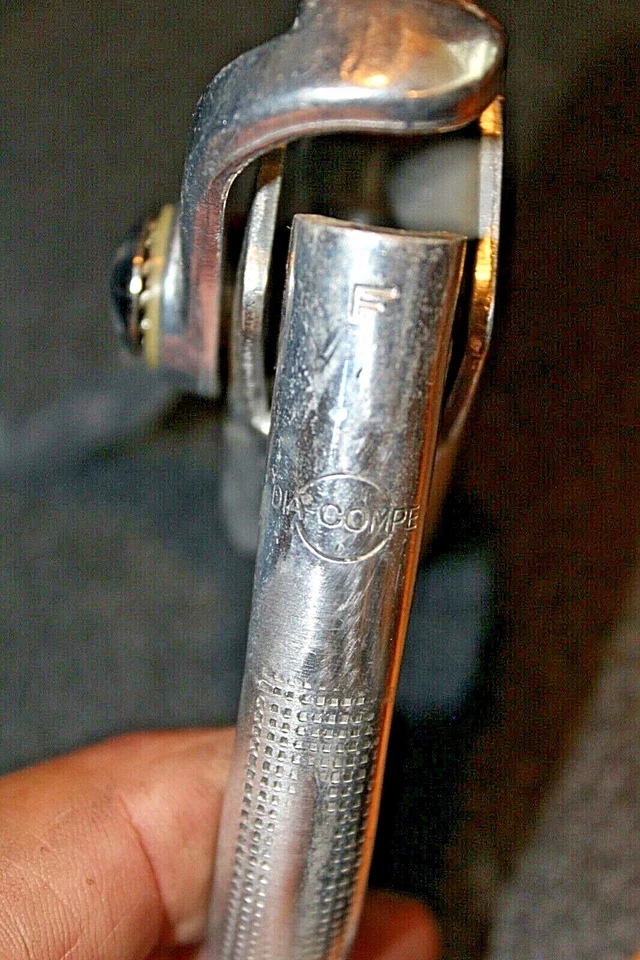 DE COLECCIÓN PALANCA DE FRENO BICICLETA BICICLETA PALANCA EXTENSIÓN DIA COMPI RED DOT WEINMANN NOS Foto 4 de 4