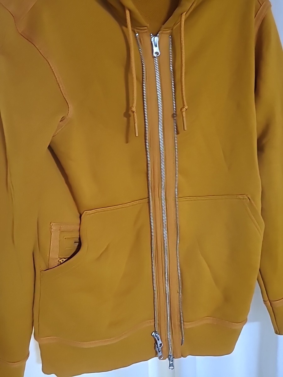 Rare Converse Double Zipper Utility Fleece Zip Hoodie XS