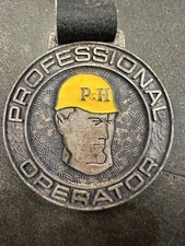 Vintage Harnischfeger P&H Professional Operator Pocket Watch FOB