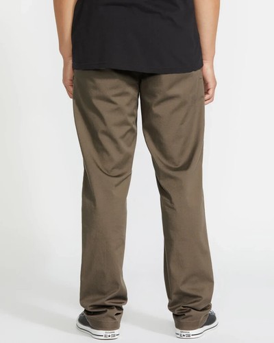 Volcom Frickin Modern Stretch Mens Pants - Mushroom 36 X 32 NWT $65 - Picture 4 of 8