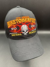 Vintage 2002 Biketoberfest Bike Week Daytona Beach Cap Adjustable Hat
