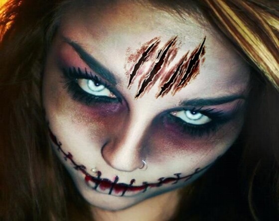 Kit 20 Tatuaggi Temporanei Halloween Zombie E Ferite - Realistici E Impermeabili Per Cosplay