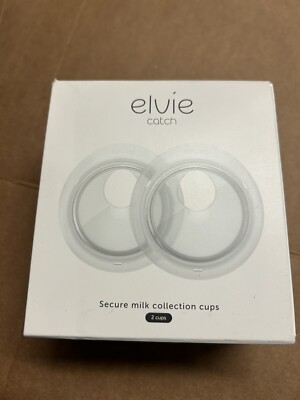 Breast Pump Elvie Catch Milk Collection Shells Set of 2 Discreet Leak-Protection