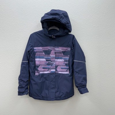 Columbia Omni Heat Tech Zip Hooded Winter Jacket Coat XG0045