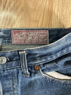 Vintage Levi's 501XX 26501-0119 Jeans Size 33 See Measurements | eBay