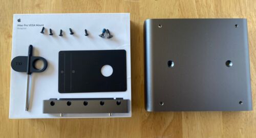 Apple iMac Pro 27" 5K VESA Mount Kit, Gray, Part #MR3C2ZM/A NO MANUAL USED