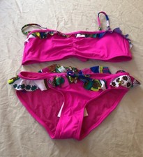 Raisins Girls 2 Pc Bikini In Bloom Size 14 80