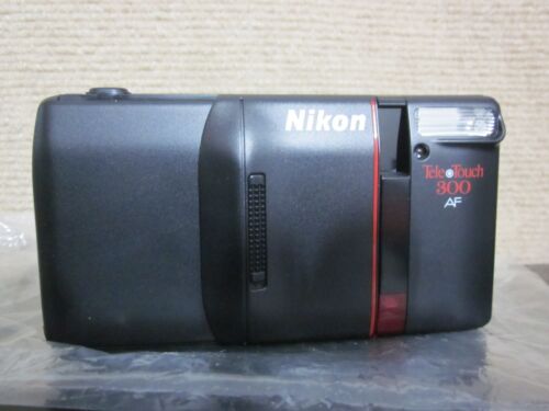 Nikon Tele Touch 300 AF Point & Shoot 35mm Film Camera 35-55mm Macro Lens - Picture 11 of 11