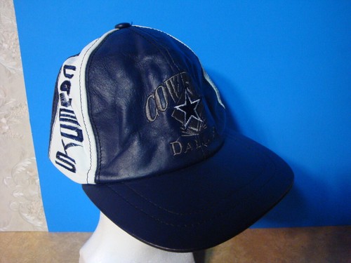 Vintage Dallas Cowboys Leather Snap 