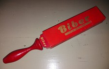 alter Biber Abziehriemen mit Schutzhülle - Streichriemen für Rasiermesser
