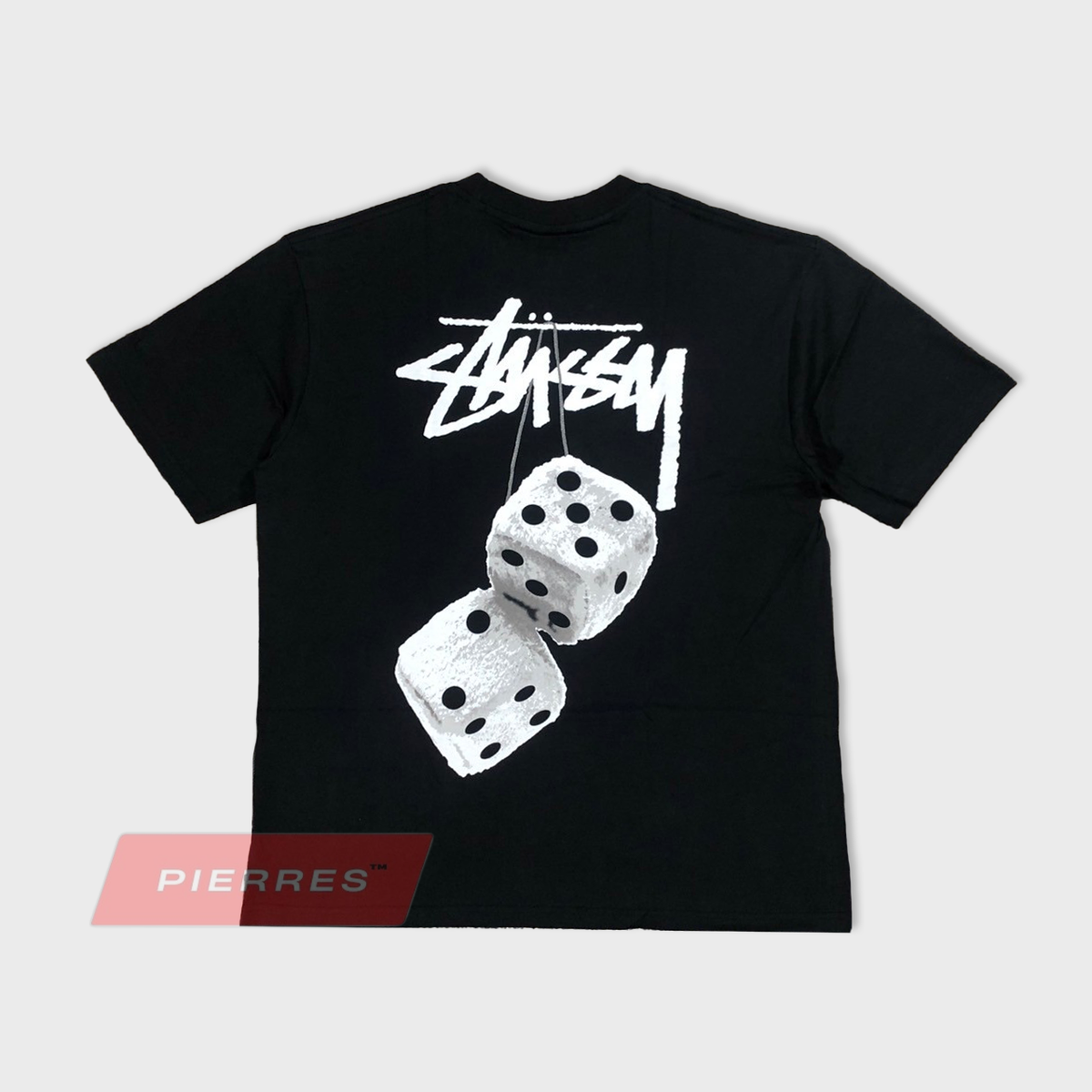 STUSSY Fuzzy Dice Tシャツ XLサイズ 新品 ブラック Shop Stussy Fuzzy Dice Tee Black at itk online store