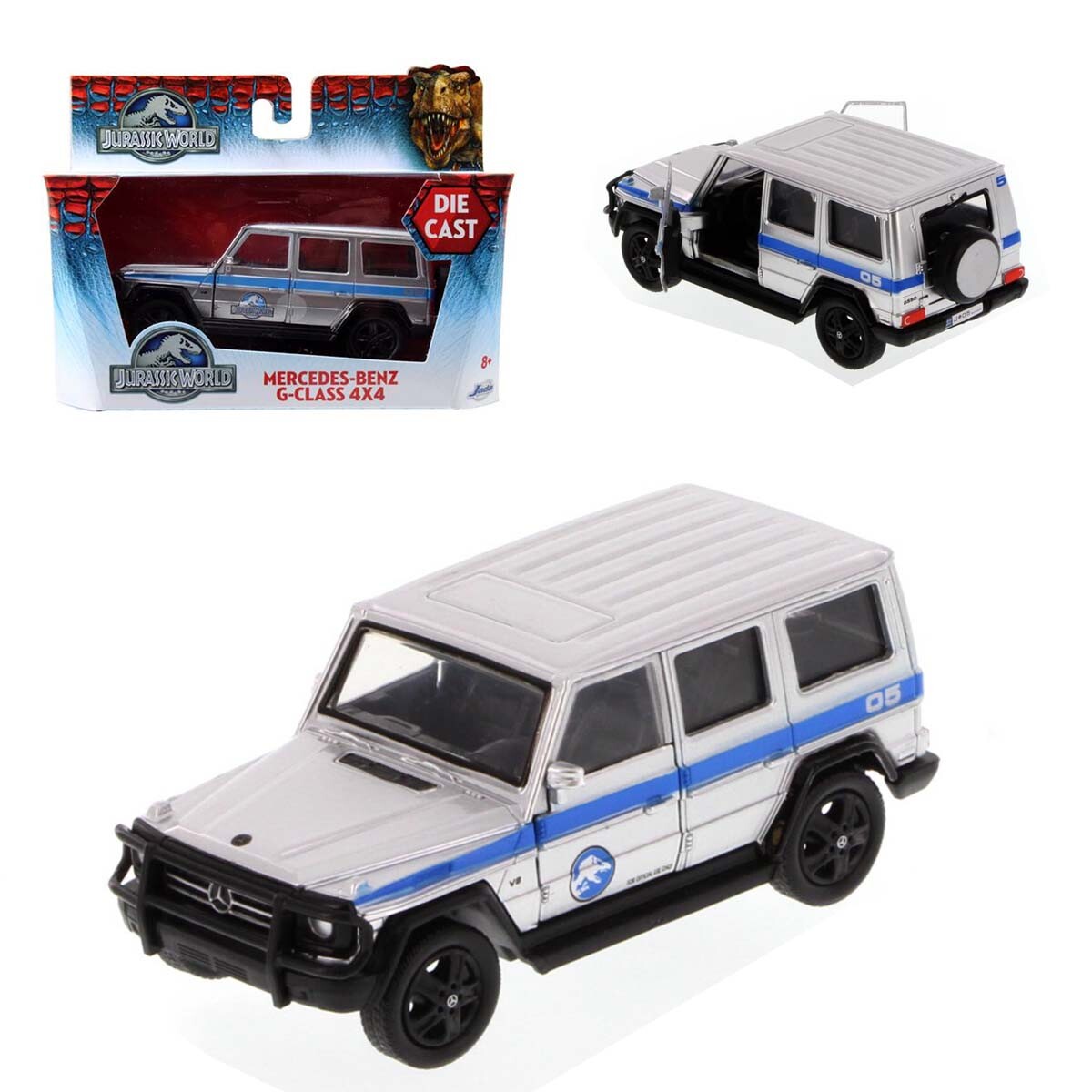 Jada 1:43 Scale Jurassic World Mercedez-Benz G-Class 4X4 Diecast