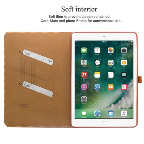 Smart Folio Premium PU Lederhülle + Stylus für Apple iPad Air Pro 3 Pro 10,5 Zoll - Bild 18 von 43