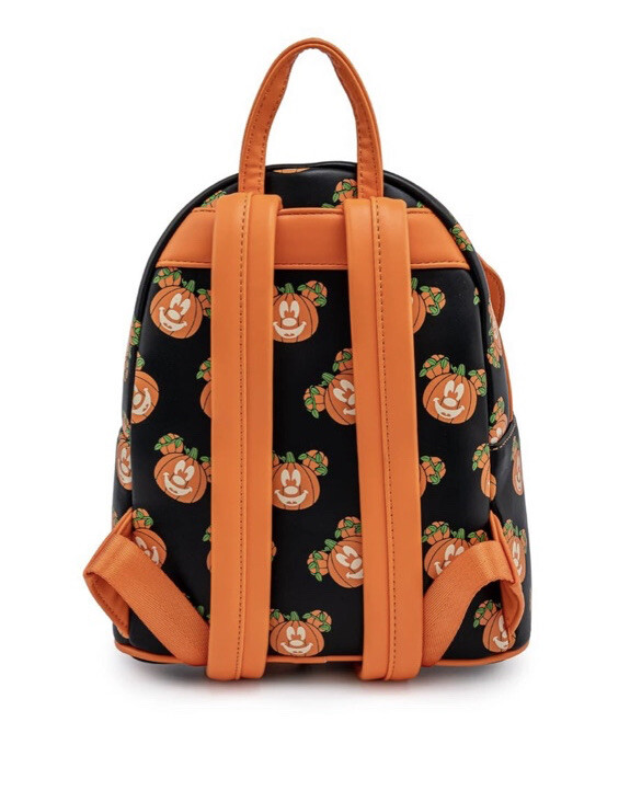 Loungefly Disney Glow in the Dark Mickey Pumpkin Mick-O  display picture 1